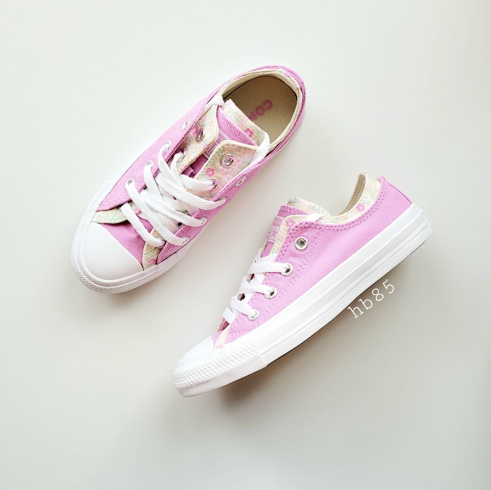 Converse Chuck Taylor All Star Double Upper Ox Peony Pink Women's 5.5